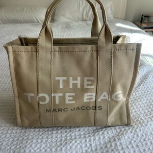 Marc Jacobs The Tote Bag - Beige Canvas Tote